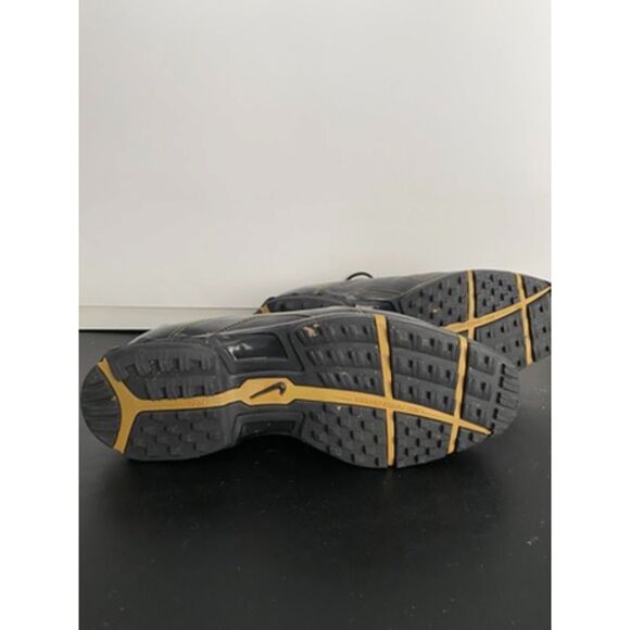 Nike Men's Size 7 Black Zoom Air Sneaker Bicycle Toe Golf Shoes - Picture 9 of 11